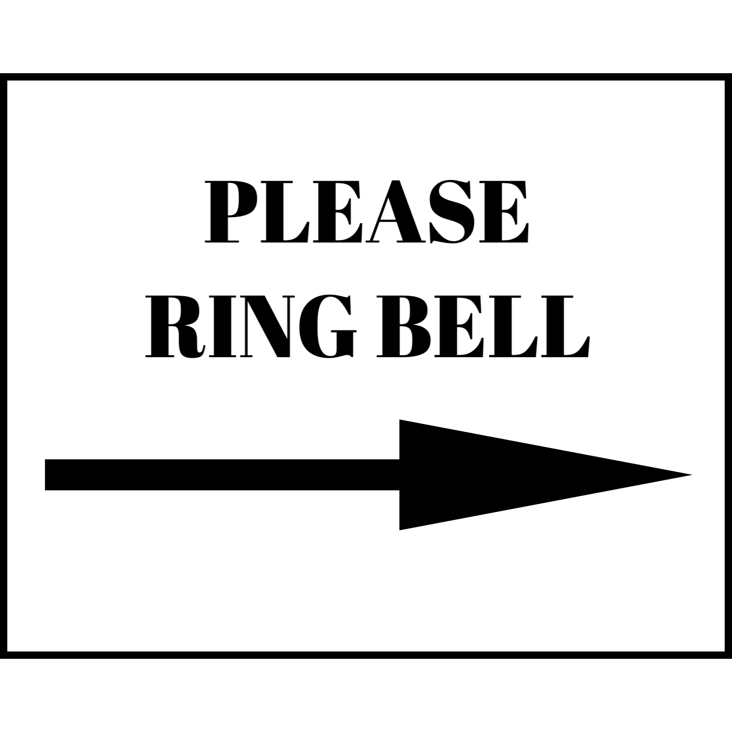 Please Ring Bell Marktek