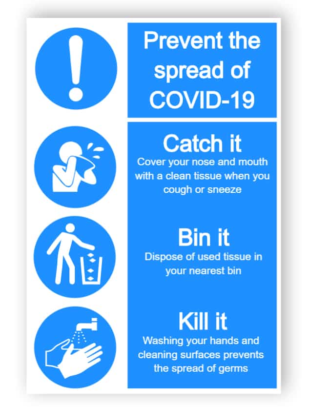 Prevent the spread of covid-19| Edit and order online!