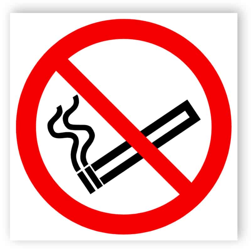 No smoking sign | Easily edit and order this sign online!