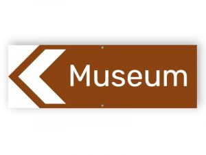 Museum sign