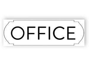 Office sign